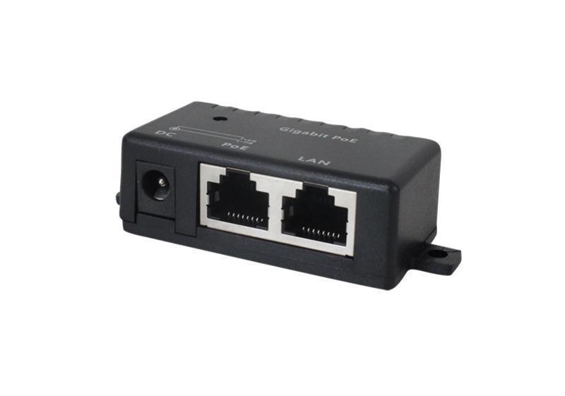 PoE World Gigabit 12-56VDC 30W Passive PoE Injector - Office Connect