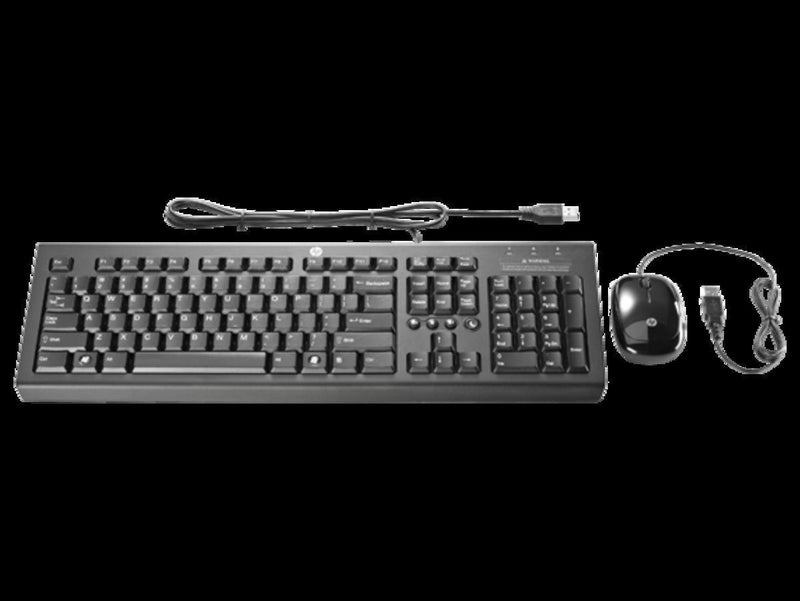 HP USB Essential Keyboard and Mouse Bundle - Office Connect