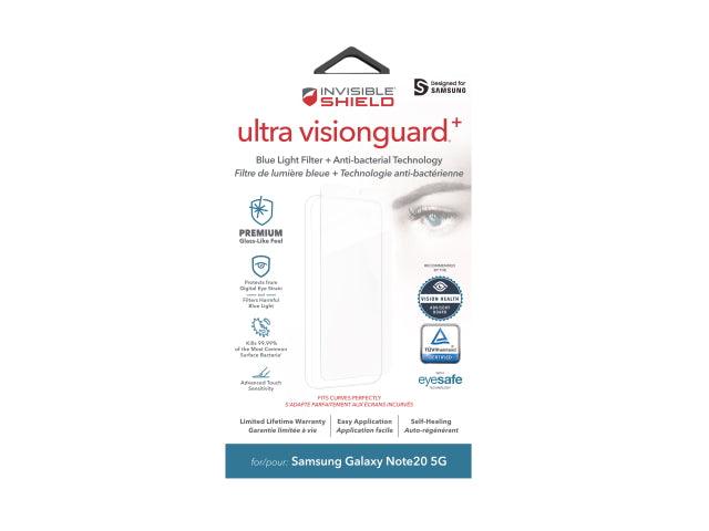 InvisibleShield Ultra VisionGuard+ for Samsung Note20 - Office Connect 2018