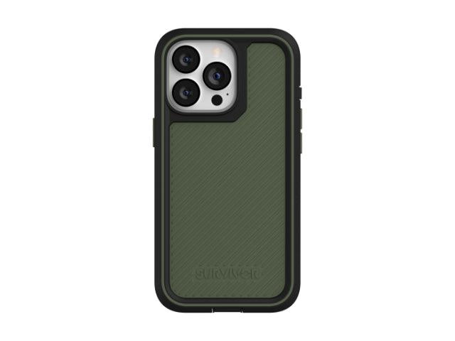 Survivor Earth for iPhone 13 Pro Max - Black/Wild Fern - Office Connect 2018