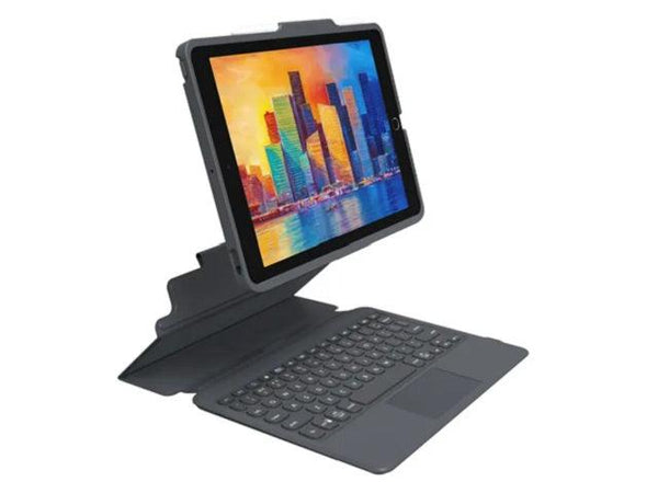 ZAGG-Keyboard-Pro Keys Touch-Apple-iPad 10.2 Pro-FG-Charcoal - Office Connect 2018