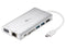 Goobay USB-C ADAP/HDMI+2xUSB3.0+CR+C+RJ45+VGA SILVER - Office Connect 2018