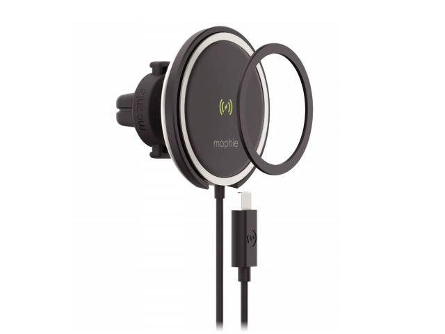 Mophie-UNV Snap+ Wireless Vent Mount - Black - Office Connect 2018