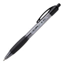 Icon Ballpoint Retractable Pen with Grip Medium Black - Office Connect