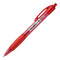 Icon Ballpoint Retractable Pen with Grip Medium Red - Office Connect