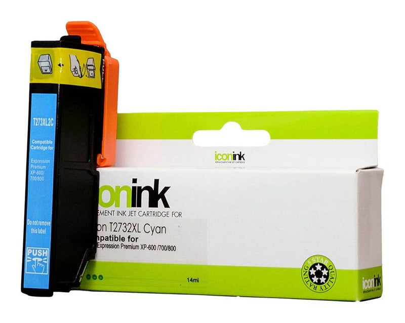 Icon Compatible Epson 273XL Cyan Ink Cartridge - Office Connect