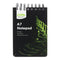 Icon Spiral Notepad A7 PP Cover Black 96 pg - Office Connect
