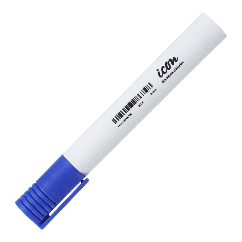 Icon Whiteboard Marker Bullet Tip Blue - Office Connect