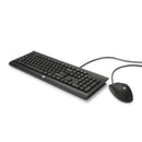 HP C2500 Desktop USB Wired Keyboard & Mouse - Office Connect