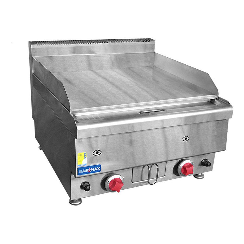 JUS-TRG60 GASMAX Benchtop 2 Bunner Griddle 600mm - Office Connect 2018