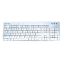 Element Medical Grade Washable Keyboard ECT104-BL, 104 Keys, USB, IP68, White - Office Connect 2018
