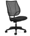 HUMANSCALE CHAIR LIBERTY ARMLESS MESH OXYGEN BLK - Office Connect