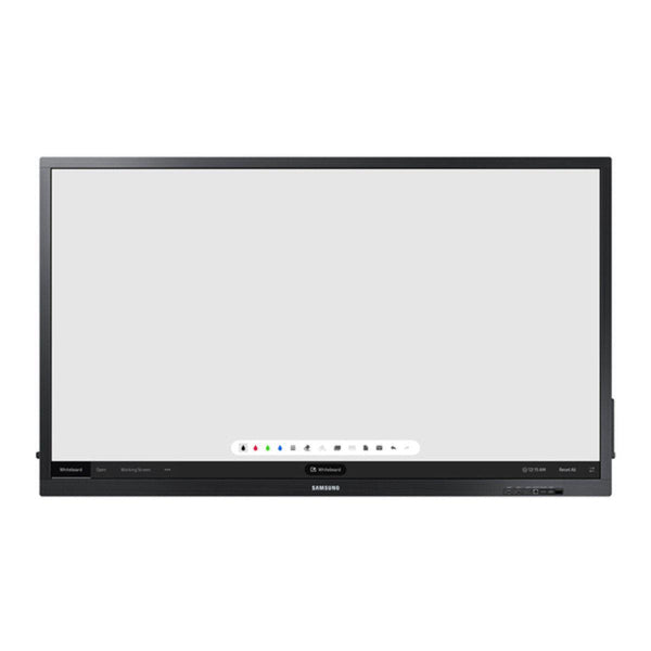 Samsung 75" QB75N-W Touchscreen - 16/7 Usage,300nit,4K - Office Connect