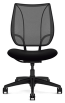 HUMANSCALE CHAIR LIBERTY ARMLESS MESH OXYGEN BLK - Office Connect