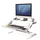 Fellowes Lotus DX Sit Stand Workstation White - Office Connect