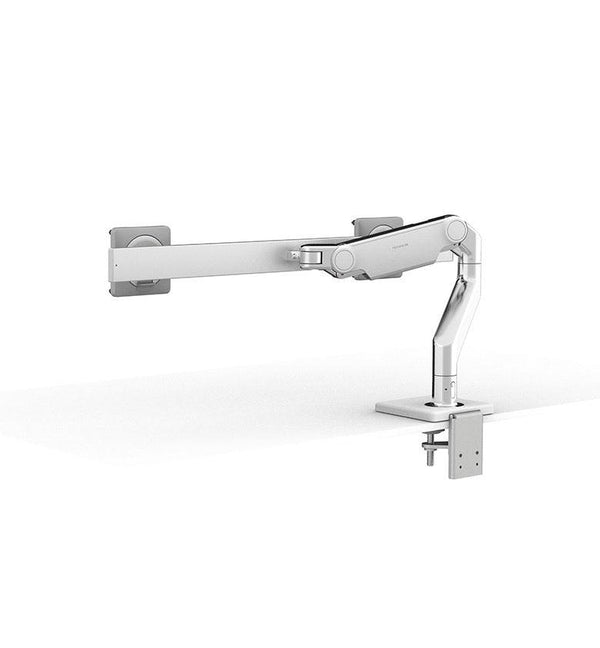 HUMANSCALE MON ARM M8.1 DUAL CLAMP WHI - Office Connect