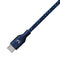 MOYORK CORD 2m USB-A to USB-C Nylon Cable - Midnight Blue - Office Connect