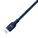 MOYORK CORD 2m Lightning to USB-A Nylon Cable- Midnight Blue - Office Connect