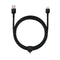MOYORK CORD 2m Micro to USB-A Nylon Cable - Raven Black - Office Connect