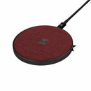 MOYORK WATT 5/7.5/10/15W QI WIRELESS CHARGER - M RED FABRIC - Office Connect