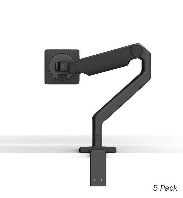 HUMANSCALE MON ARM M2.1 SNG CLAMP BLK 5/PK - Office Connect