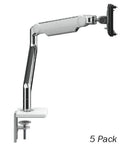 HUMANSCALE MON ARM M2.1 SNG CLAMP WHI 5/PK - Office Connect