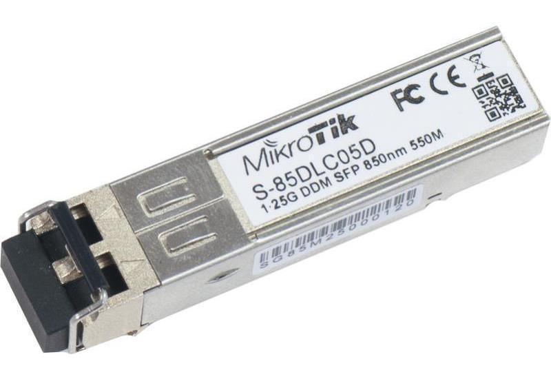 MikroTik SFP module 1.25G MM 550m 850nm S-85DLC05D - Office Connect