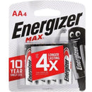 Energizer Max AA Battery 4 Pack