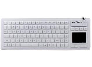 SEAL KEYBOARD 90K IP68 T-PAD USB WHI - Office Connect