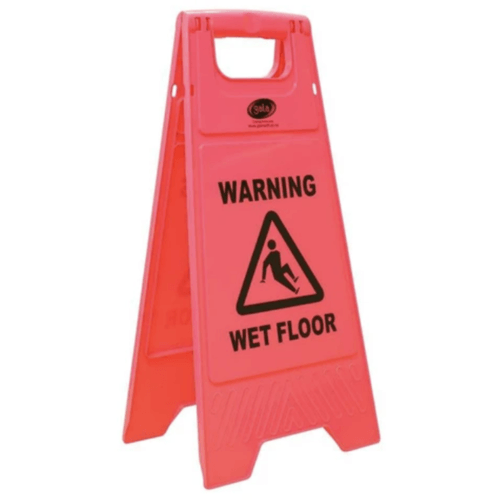 Floor Signs - Wet Floor Pink - Office Connect 2018