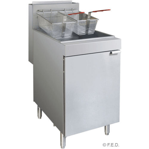 Superfast Natural Gas Tube Twin Vat Fryer - Office Connect 2018