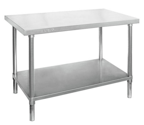 Premium Stainless Steel Workbench 700mm Deep - Office Connect 2018