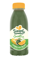 Simply Squeezed Spirulina Slam Fruit Juice Smoothie 350ml - Office Connect 2018