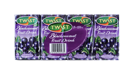 Twist Fruit Drink Blackcurrant 8pk - Office Connect 2018