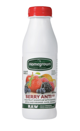 The Homegrown Juice Company Berry Smoothie 400ml - Office Connect 2018