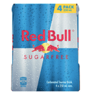 Red Bull Sugar Free Drinks 4pk - Office Connect 2018