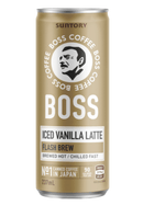 Suntory Boss Iced Vanilla Latte 237ml - Office Connect 2018