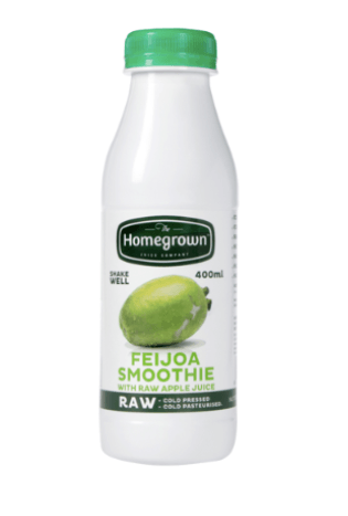 The Homegrown Juice Company Feijoa Smoothie 400ml - Office Connect 2018