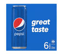 Pepsi Soft Drink Cans 6pk - Office Connect 2018