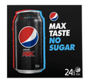 Pepsi Max No Sugar Soft Drink Cans 24pk - Office Connect 2018
