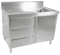 Kitchen Tidy Cabinet With Left/Right Sink 700mm Deep - Office Connect 2018