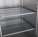 Upright Freezer Two Full Glass Door - Office Connect 2018