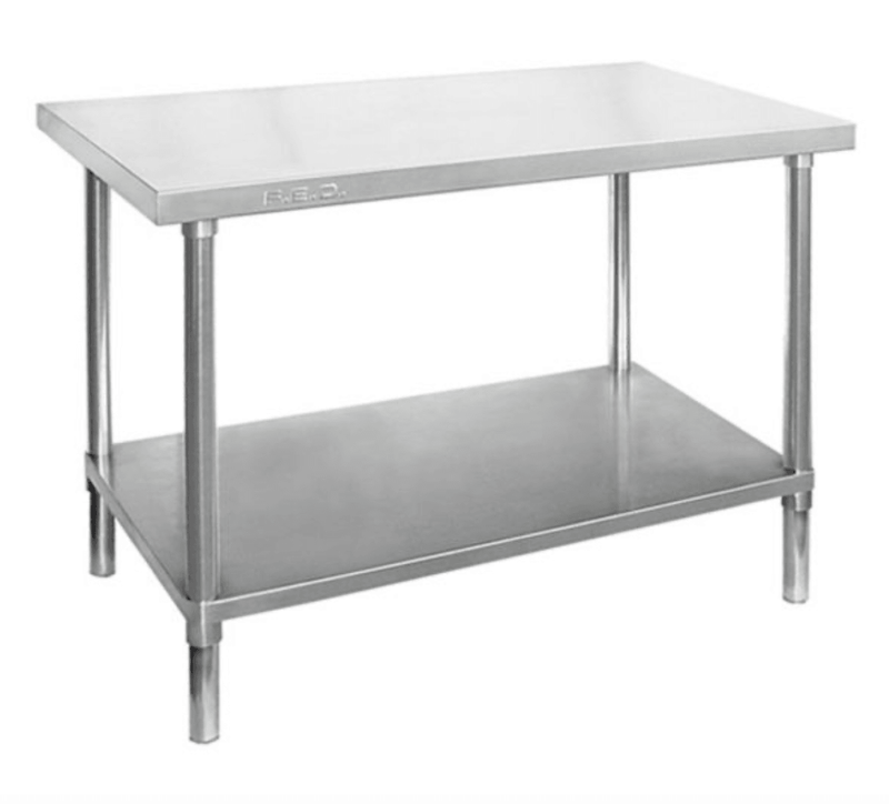 Premium Stainless Steel Workbench 600Mm Deep - Office Connect 2018