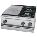 Fagor Gas Target Top with open burner - 2 Burner + Solid Top Left - CG7-30-I - Office Connect 2018