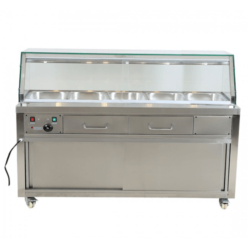 F.E.D Heated Bain Marie Food Display - PG180FE-YG - Office Connect 2018