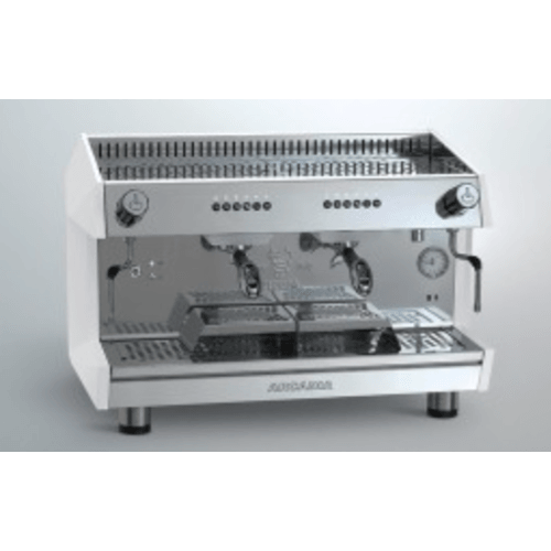 Espresso coffee machine SS polish white 2 Group - ARCADIA-G2 - Office Connect 2018