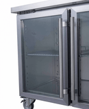 Two Glass Door Bench Fridge - XUB7C13G2V - Office Connect 2018