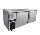 Stainless Steel Large Double Door Workbench Fridge - TL1800TN - Office Connect 2018