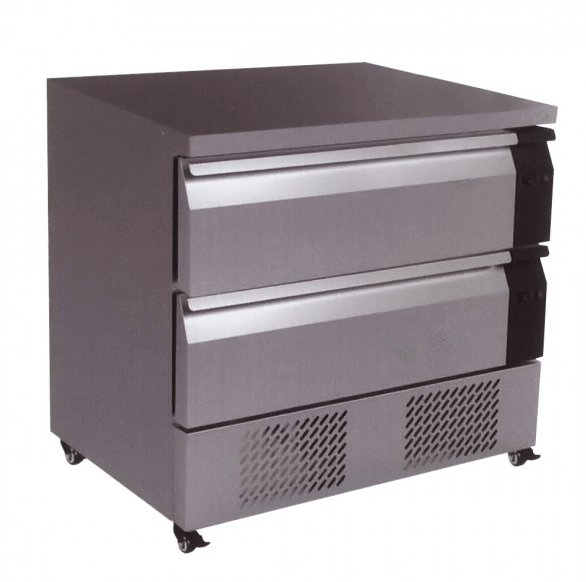 Flexdrawer counter 905x700x840 179 litre - CBR2-2 - Office Connect 2018