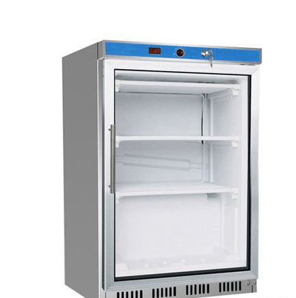 HF200G S/S Display Freezer with Glass Door - Office Connect 2018